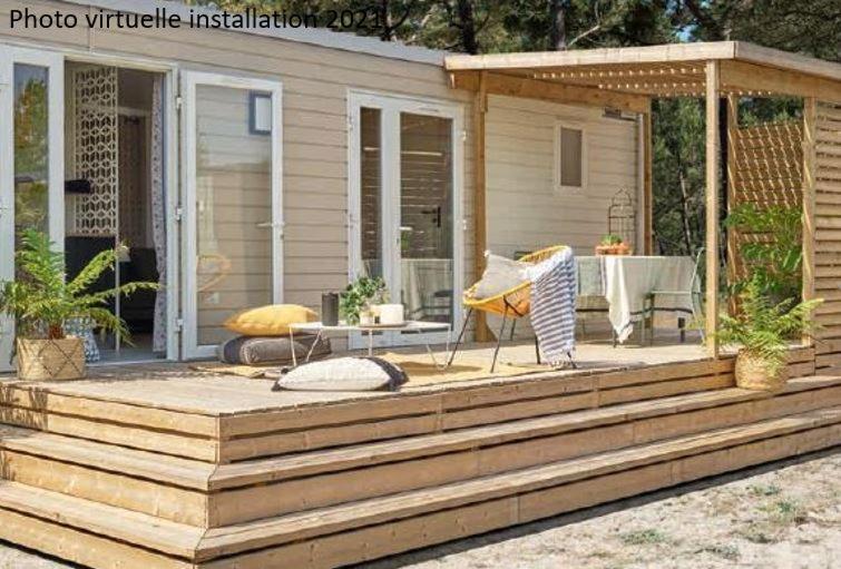 Camping Beau Rivage Hotel Meze Bagian luar foto